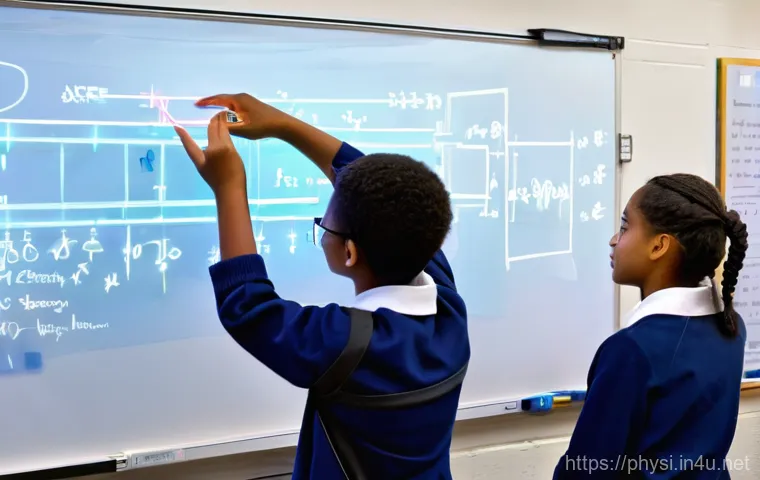 물리학과 물리 교사 되는 법 - **Prompt:** A young, curious physics student, in their early 20s, with a thoughtful expression, stan...