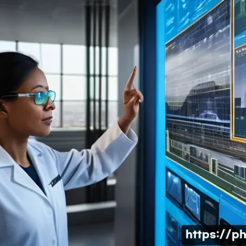 Home 24 물리학을 위한 연구비 신청서 작성법 - **Prompt for "Government-funded projects":**
A diverse team of male and female physicists, weari...